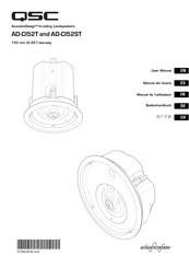 QSC AcousticDesign AD-CI52T Manual De Instrucciones