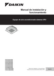Daikin FXFA20A2VEB Manual De Instalación Y Funcionamiento