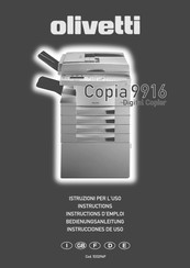 Olivetti Copia 9916 Instrucciones De Uso