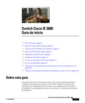 Cisco IE 3000 Guía De Inicio