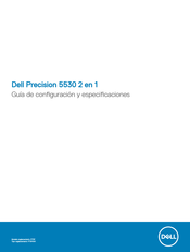 Dell P73F Guía De Configuración Y Especificaciones