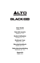 Alto Professional BLACK 15 SUB Guia Del Usuario