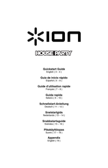 ION Audio HOUSE PARTY Guia De Inicio Rapido