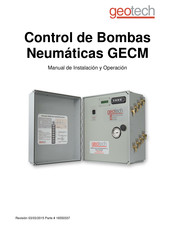 Geotech GECM Manual De Instalación Y Operación