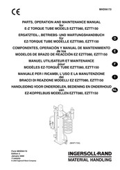 Ingersoll Rand EZTT080 Manual De Operación Y Mantenimiento