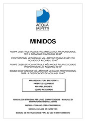 Acqua Brevetti MINIDOS PM008 Manual De Instrucciones