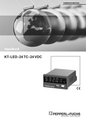 Pepperl+Fuchs KT-LED-24 TC-24VDC Manual De Instrucciones