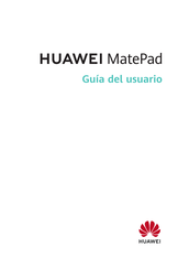 Huawei MatePad Guia Del Usuario