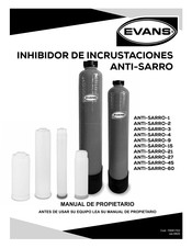 Evans ANTI-SARRO-15 Manual De Propietario