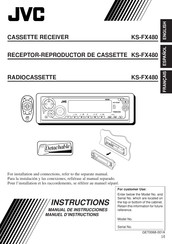 JVC KS-FX480 Manual De Instrucciones