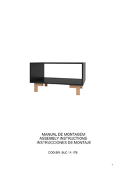 BRV Furniture BLC 11-178 Instrucciones De Montaje