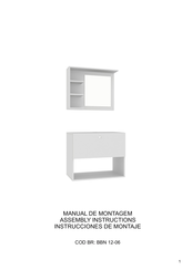 BRV Furniture BBN 12-06 Instrucciones De Montaje