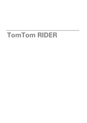 Tomtom RIDER Manual De Instrucciones