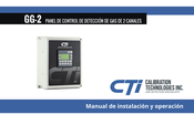 CTI GG-2 Manual De Instalación Y Operación