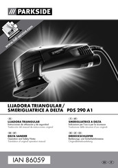 Parkside PDS 290 A1 Instrucciones De Utilización Y De Seguridad