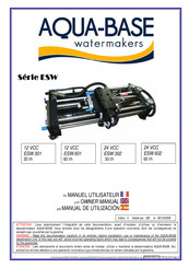 Aqua-Base ESW 301 Manual De Utilización