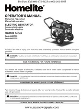 Homelite HG3500 Serie Manual Del Operador