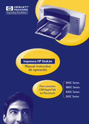 HP DeskJet 810C Serie Manual Instructivo De Operación