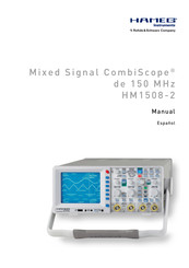 Hameg CombiScope HM1508-2 Manual Del Usuario