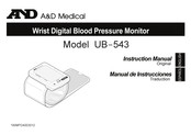 A&D Medical UB-543 Manual De Instrucciones