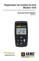 AEMC Instruments 1510 Guia De Inicio Rapido