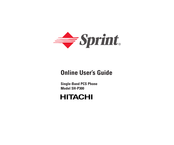 Hitachi Sprint SH-P300 Guia Del Usuario