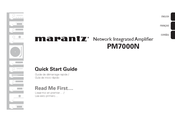 Marantz PM7000N Guia De Inicio Rapido