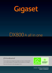 Gigaset DX800A Manual Del Usuario