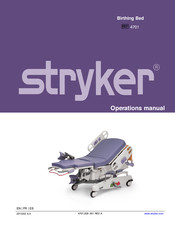 Stryker BirthingBed Manual De Instrucciones
