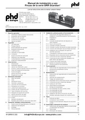 PHD Guardian GRRx2-6-63 X 150 Manual De Instalacion Y Uso