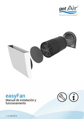 getAir easyFan Manual De Instalación Y Funcionamiento