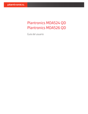 Plantronics MDA524 QD Guia Del Usuario