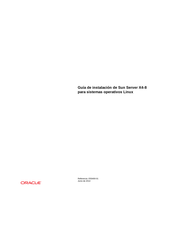 Oracle Sun Server X4-8 Guia De Instalacion