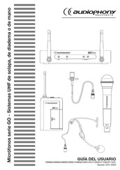 audiophony H9989 Guia Del Usuario