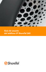 ShoreTel 265 Guía De Usuario