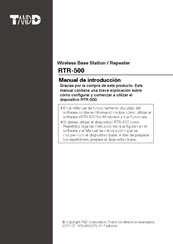 TANDD RTR-500AW Manual De Introducción