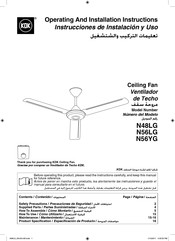 KDK N48LG Instrucciones De Instalacion Y Uso