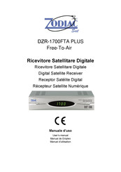 Zodiac Free-To-Air DZR-1700FTA PLUS Manual De Empleo