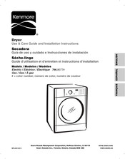 Kenmore 796.8077 Serie Guia De Uso Y Cuidado E Instrucciones De Instalacion