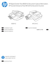 HP ScanJet Enterprise Flow N9120 fn2 Guia De Instalacion