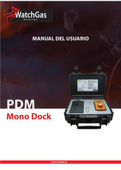 WatchGas PDM Mono Dock Manual Del Usuario