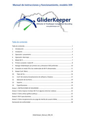 GliderKeeper 309 Manual De Instrucciones