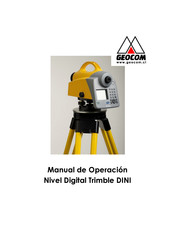 Geocom Trimble DINI Serie Manual De Operación