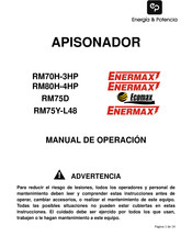 Energia & Potencia Enermax RM80H-4HP Manual De Operación