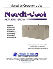 Econo Climas Nordi-Cool FCNC-4201 Manual De Operación Y Uso