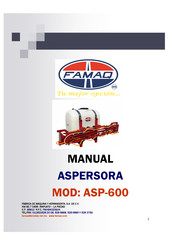 Famaq ASP-600 Manual