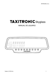 Interfacom TAXITRONIC Skyglass Manual De Usuario