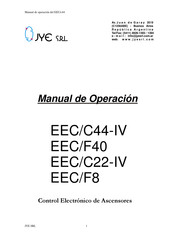 JYE EEC/F40 Manual De Operación