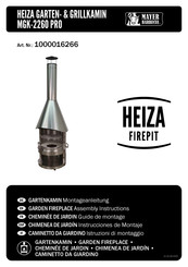 Heiza MGK-2260 PRO Instrucciones De Montaje