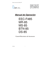 JYE MR-85 Manual De Operación